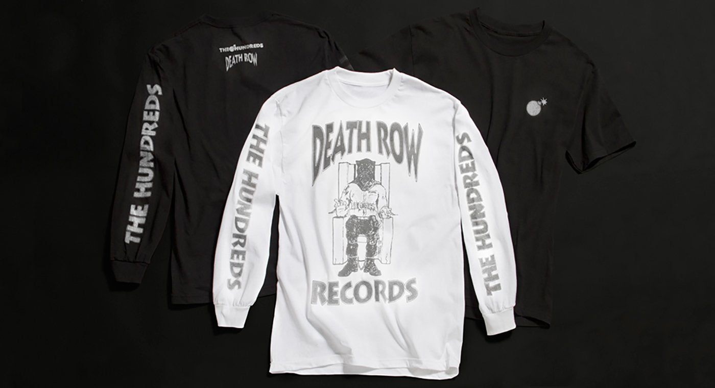 THE HUNDREDS X DEATH ROW :: AVAILABLE NOW