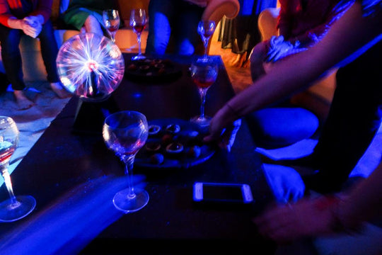 SENSORY OVERLOADS AT AN LA UNDERGROUND SUPPER CLUB