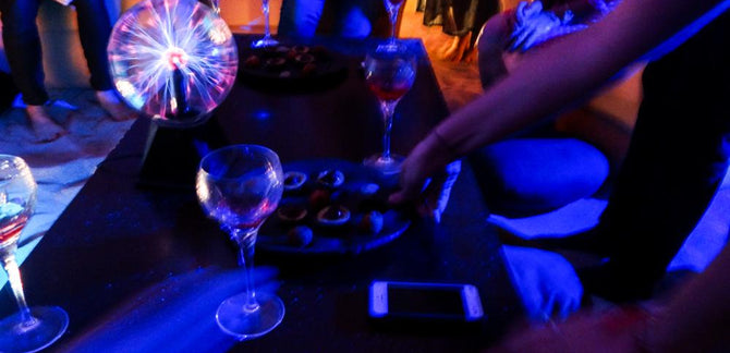 SENSORY OVERLOADS AT AN LA UNDERGROUND SUPPER CLUB