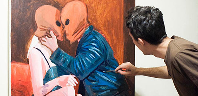 How Artist Woodrow White Uses Humor to Confront Our Monsters