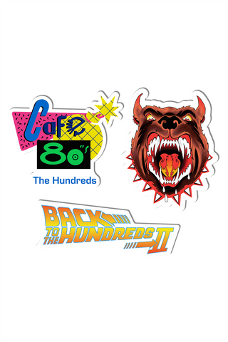 Back to The Hundreds Sticker Set