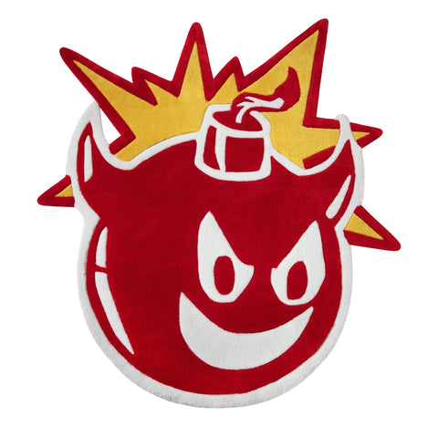 Red Evil Adam Rug