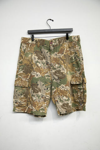 Public Label Woodland Camo Cargo Shorts