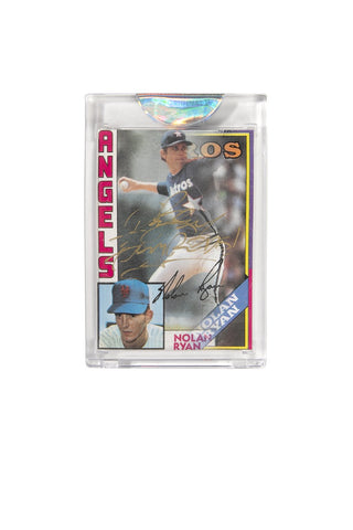Gold Edition: Nolan Ryan Topps Card by Bobby Hundreds