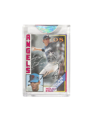 Silver Edition: Nolan Ryan Topps Card by Bobby Hundreds