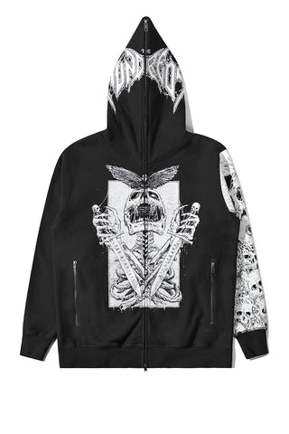 Riddick Face Zip-Up Hoodie