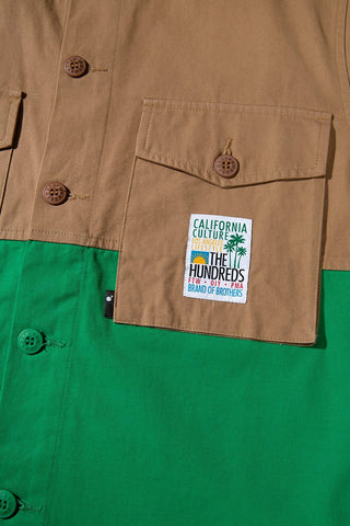 Split Button-Up