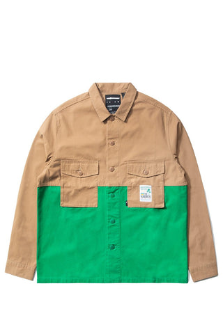 Split Button-Up