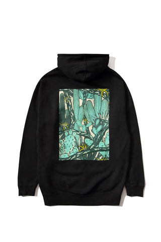 Cactus Slant Zip-Up Hoodie