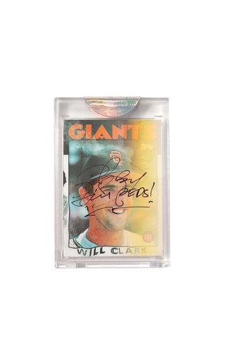 Black Edition: Will Clark Topps Card by Bobby Hundreds