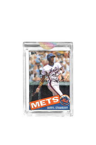 Black Edition: Darryl Strawberry Topps Card by Bobby Hundreds